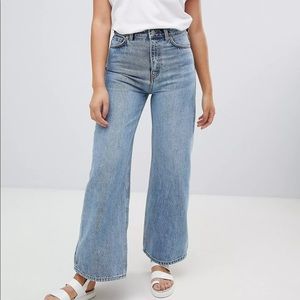 Weekday Ace organic cotton wide leg jeans